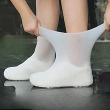 Load image into Gallery viewer, Reusable Silicone Waterproof Shoe Covers – Non-Slip Rain Boot Overshoes
