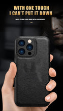 Load image into Gallery viewer, Luxury PU leather Phone Case For iPhone 14 13 Pro Max 12Pro 11Pro Max 13 12 Pro XS MAX XR X SE 7 8 plus Fashion Back Cover Leather Back Case for iPhone 14 Pro  Shockproof Cover for iPhone
