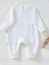 将图片加载到图库查看器，Baby Winter Bodysuit (0–6M) – Thick Cotton Animal Print Onesie for Boys &amp; Girls
