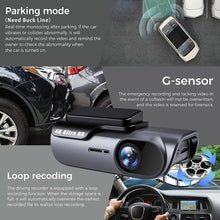 Load image into Gallery viewer, 4K Car Dash Camera with GPS Wi-Fi Car DVR UHD Recording Video Recorder 24H Parking Monitor Driving Vehicle Cam 170° Wide Angle
