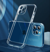 Load image into Gallery viewer, Ultra Thin Clear Soft Silicone Phone Case For iPhone 14 13 12 11 Pro Max XS X XR 7 8 Plus Mini Shockproof Protect Cover  Crystal Clear Anti-Scratch Case Protect the Camera Lens Shockproof Bumper Cover Phone Case
