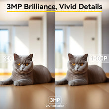 Load image into Gallery viewer, BoyKeep Smart Camera 2K Security Protection Wifi Surveillance 5G/2.4GHz Indoor Baby Night Vision 360° Pan &amp; Tilt 2-Way Audio K30

