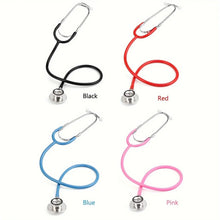将图片加载到图库查看器，Stethoscope Toy, Simulated Doctor Toy, Nurse Health Medical Single Head Stethoscope, Role-playing Pretend Doctor Toy
