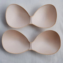 Load image into Gallery viewer, Thin Breathable One-piece Chest Pad Sewn Edges Bra Inserts for Bras Inserts Bra Cups Replacement Bra Pads Women's Sports Cups (RPM Women's)
