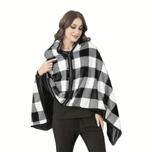 将图片加载到图库查看器，Wearable Blanket Shawl – Flannel Lazy Office Wrap
