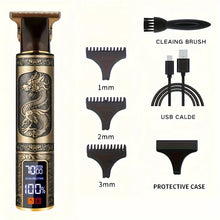 Load image into Gallery viewer, Pure metal body T9 high quality hairdresser hair salon professional razor household shaving small appliances send gift box
