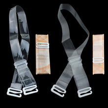 Load image into Gallery viewer, 3 Pairs Transparent Bra Straps Invisible Detachable Silicone Women's Elastic Belt Adjustable Non Slip Intimates Shoulder Strap
