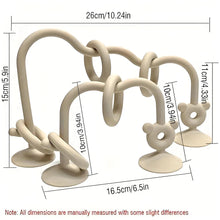Load image into Gallery viewer, Silicone Desktop Bead Wrap Baby Learning Toy
