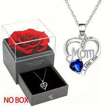 Load image into Gallery viewer, Elegant Style Heart shaped Pendant Necklace Hollow Design Mother's Day Gift Party Suitable for Best Friends Without Box
