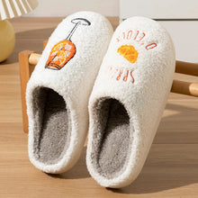 Load image into Gallery viewer, Aperol Spritz Women's Slippers Spritz O'Clock | Cozy Comfy Fluffy Slippers Party Bridal Shower Girl Mom Daughter Gift

