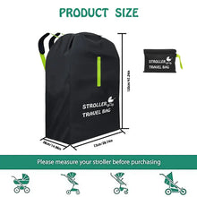 Load image into Gallery viewer, Universal Baby Stroller Travel Bag with Shoulder Belt
