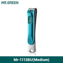 Load image into Gallery viewer, MR.GREEN Stainless Steel Nail Clippers with Nail File
