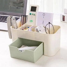 Load image into Gallery viewer, Multifunctional Nail &amp; Cotton Swab Storage Box – Cosmetic Organizer
