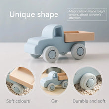 Load image into Gallery viewer, Montessori Silicone Baby Car Teether Educational Toy

