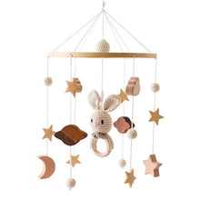 Load image into Gallery viewer, Crib Bell Rotary Music Box Baby Bed Hanging Toy
