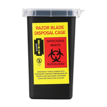 将图片加载到图库查看器，1L Capacity Sharps Container Medical Needles Bin Biohazard Tattoo Piercing Needles Disposal Collect Box Tattoo Artist Waste Box
