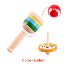 Load image into Gallery viewer, Montessori Wooden Skill Sword Cup Toy – Educational Throw &amp; Catch Game
