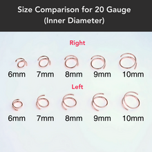 Load image into Gallery viewer, Double Hoop Nose 925 Sterling Silver Spiral Nose Ring 20G 8mm Right
