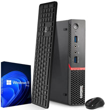 Load image into Gallery viewer, Lenovo ThinkCentre Business Desktop Intel 3.10 GHz Windows 11 Pro With 22 Inch LED

