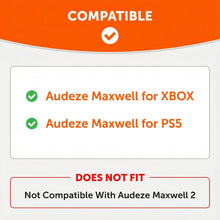 将图片加载到图库查看器，Audeze Maxwell Xbox &amp; PS5 Earpads - WC StealthZ Maxwell
