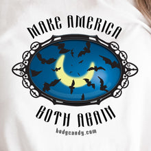 将图片加载到图库查看器，Make America Goth Again White Tee Shirt
