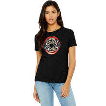 Load image into Gallery viewer, Big Mouth Piercing Body Candy Black Crew Neck Tee Shirt
