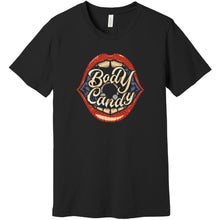Load image into Gallery viewer, Big Mouth Piercing Body Candy Black Crew Neck Tee Shirt
