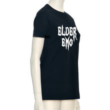 将图片加载到图库查看器，Glow in the Dark Elder Emo Black Tee Shirt

