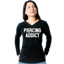 Load image into Gallery viewer, Piercing Addict Tapered Long Sleeve Hoodie

