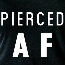 将图片加载到图库查看器，Pierced AF Black Tapered Long Sleeve Hoodie
