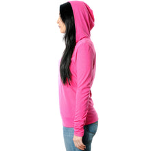Load image into Gallery viewer, hashtag pierced Black Tapered Long Sleeve Hoodie
