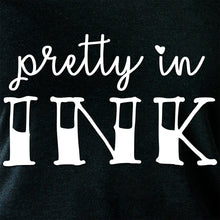 Load image into Gallery viewer, Pretty in Ink Tapered Long Sleeve Hoodie
