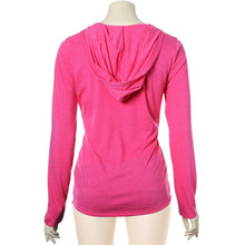 Load image into Gallery viewer, I Heart My Piercer Black Tapered Long Sleeve Hoodie
