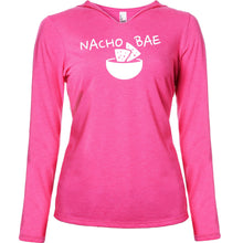 Load image into Gallery viewer, Nacho Bae Tapered Long Sleeve Hoodie
