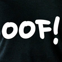 Load image into Gallery viewer, oof! Black Tapered Long Sleeve Hoodie
