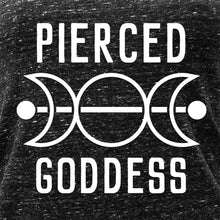 将图片加载到图库查看器，Pierced Goddess Black Gray Cosmic Twist Back Tank Top
