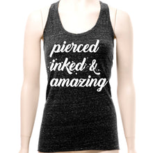 Load image into Gallery viewer, Pierced Inked &amp; Amazing Cosmic Twist Back Tank Top
