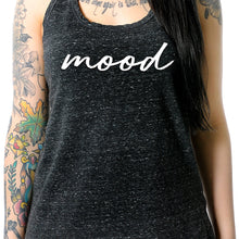 将图片加载到图库查看器，Mood Black Gray Cosmic Twist Back Tank Top

