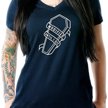 Load image into Gallery viewer, Modified Till I Die Tapered V-Neck Tee Shirt
