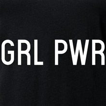 将图片加载到图库查看器，GRL PWR Black V-Neck Tee Shirt
