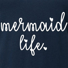 Load image into Gallery viewer, Mermaid Life Tapered V-Neck Tee Shirt
