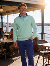 将图片加载到图库查看器，Turnberry Quarter Zip Smooth Knit

