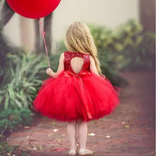 Load image into Gallery viewer, Fancy Wedding Dress Sleeveless Sequins Party Dress For Baby Girl Summer Dresses In Luxury New Elegant Design
