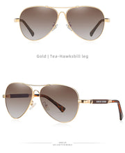 将图片加载到图库查看器，BARCUR Polarized Pilot Sunglasses for Men – Stylish Anti Blue Light UV400 Protection Gradient Mirror Lens Stainless Steel Trendy Frame – Fashion Aviator Sun Glasses for Men Ideal for Driving Travel Summer &amp; Outdoor Activities
