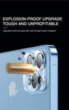 Load image into Gallery viewer, 9D Camera Lens Tempered Glass For iPhone 14 13 12 11 Pro Max Mini Screen Protector XR X XS Max 7 8 Plus SE 2020 Protective Glass Anti-Scratch Tempered Glass Camera Protector
