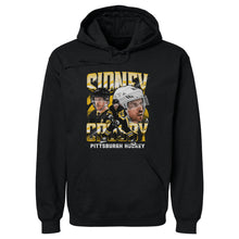 将图片加载到图库查看器，Sidney Crosby Pittsburgh Vintage WHT
