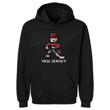将图片加载到图库查看器，New Jersey Hockey 8-bit WHT
