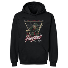 Load image into Gallery viewer, Quinn Hughes Minnesota Triangle Retro WHT

