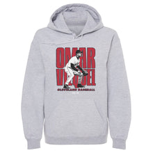 将图片加载到图库查看器，Omar Vizquel Cleveland Player Name WHT
