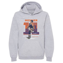 将图片加载到图库查看器，Mark Messier Edmonton Throwback WHT
